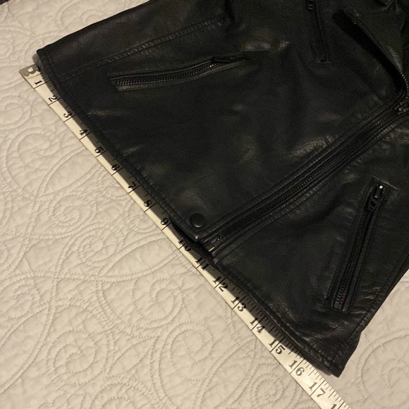 Blank NYC Black Vegan Leather Moto Jacket - Picture 8 of 12